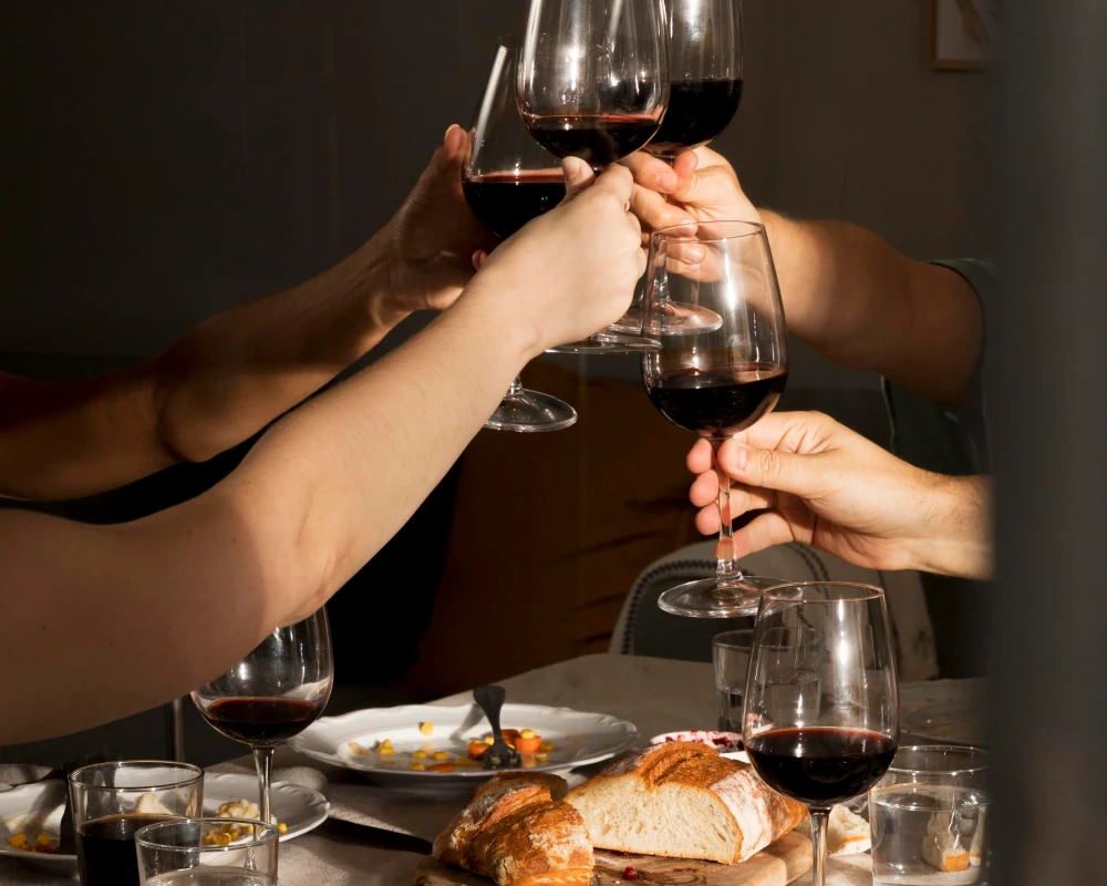 kitchen with movable island